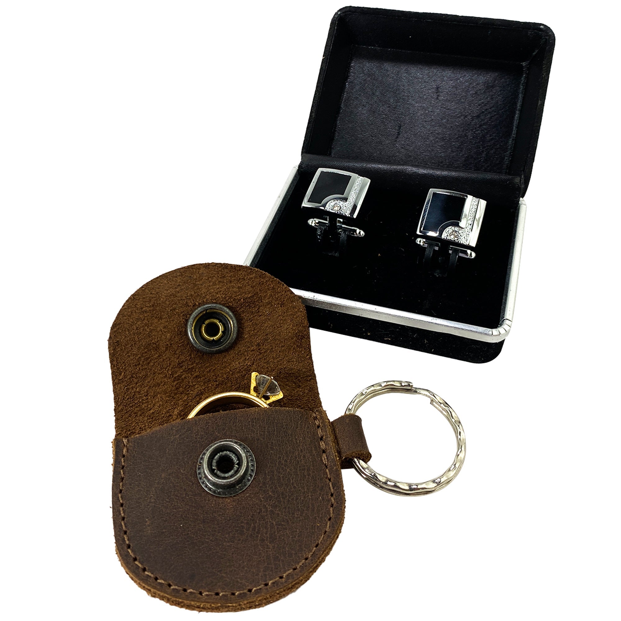 Ring Case Keychain - Stockyard X 'The Leather Store'