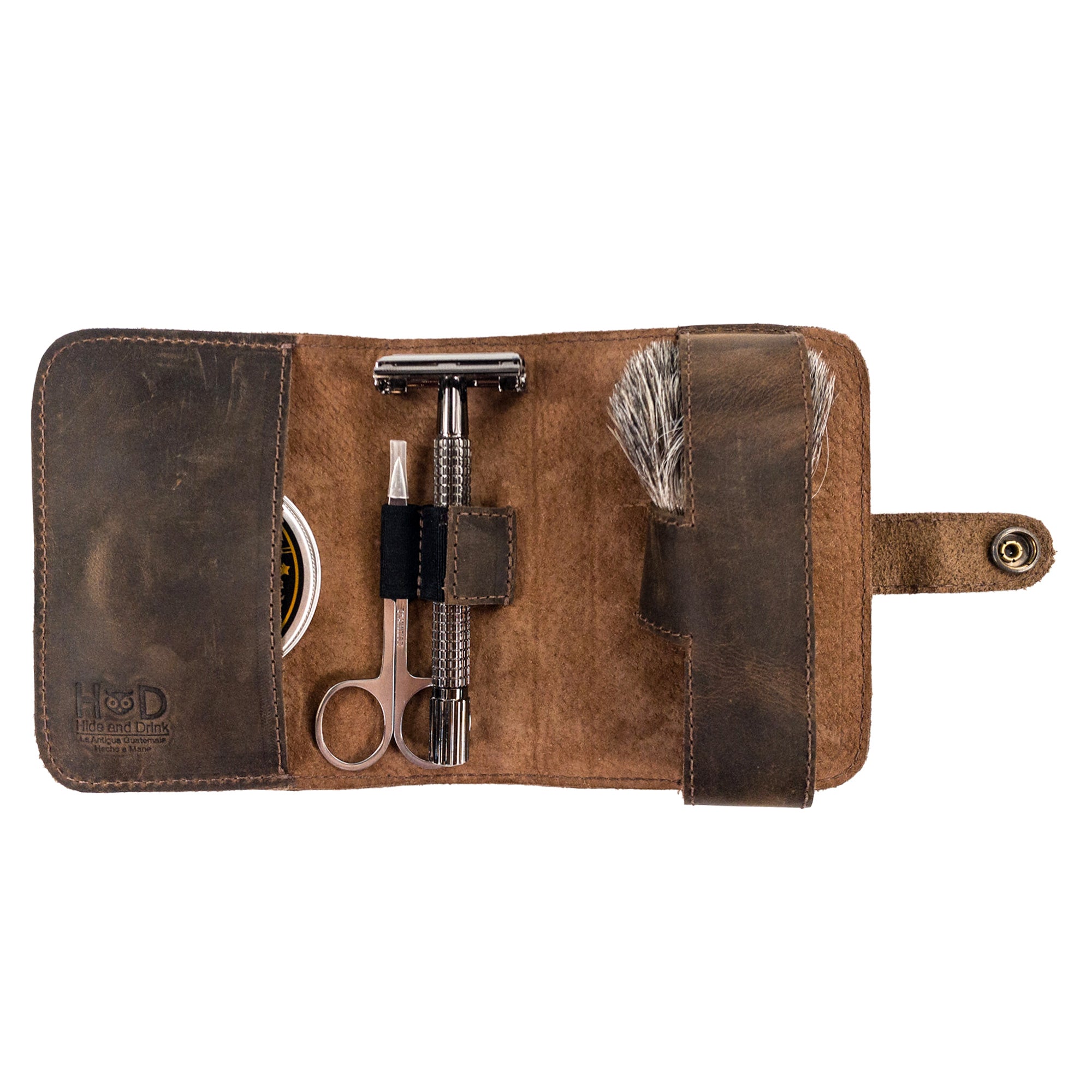 Shaving Traveling Kit - Stockyard X 'The Leather Store'
