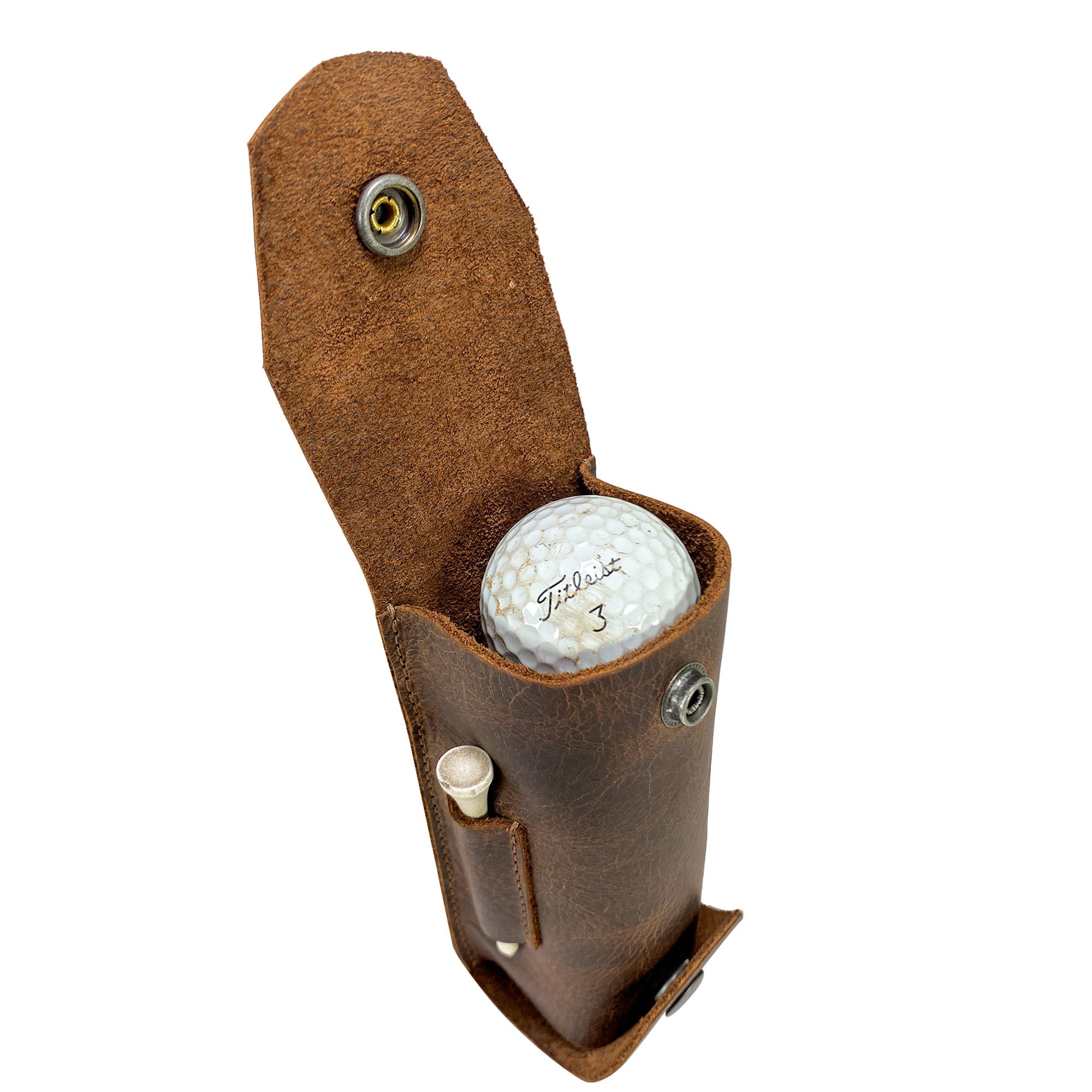 Vertical Golf Pouch - Stockyard X 'The Leather Store'