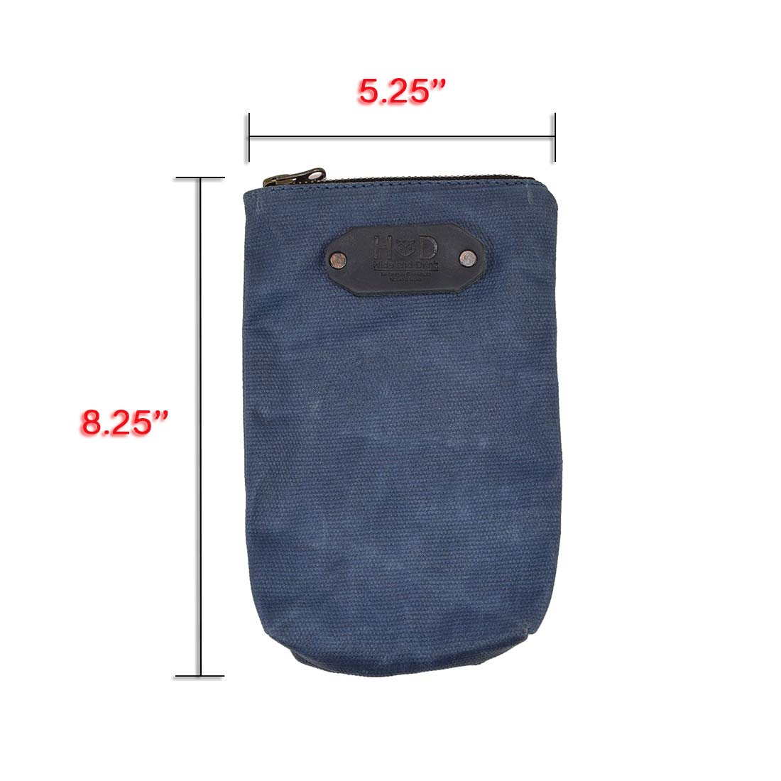 Waxed Canvas Scribbler Pouch - Stockyard X 'The Leather Store'
