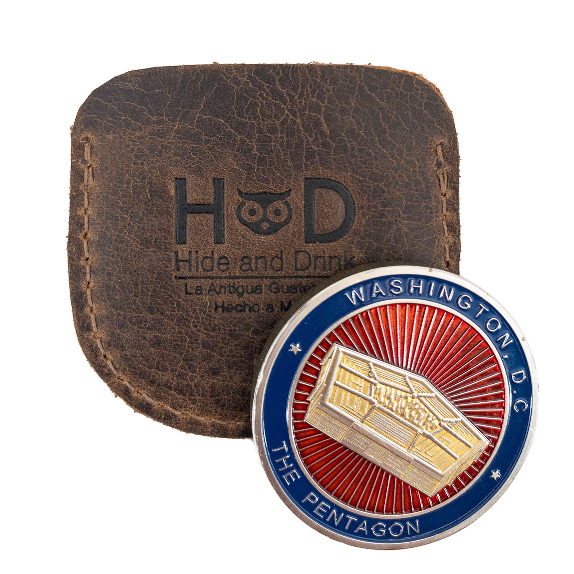 Rounded Coin Case - Stockyard X 'The Leather Store'