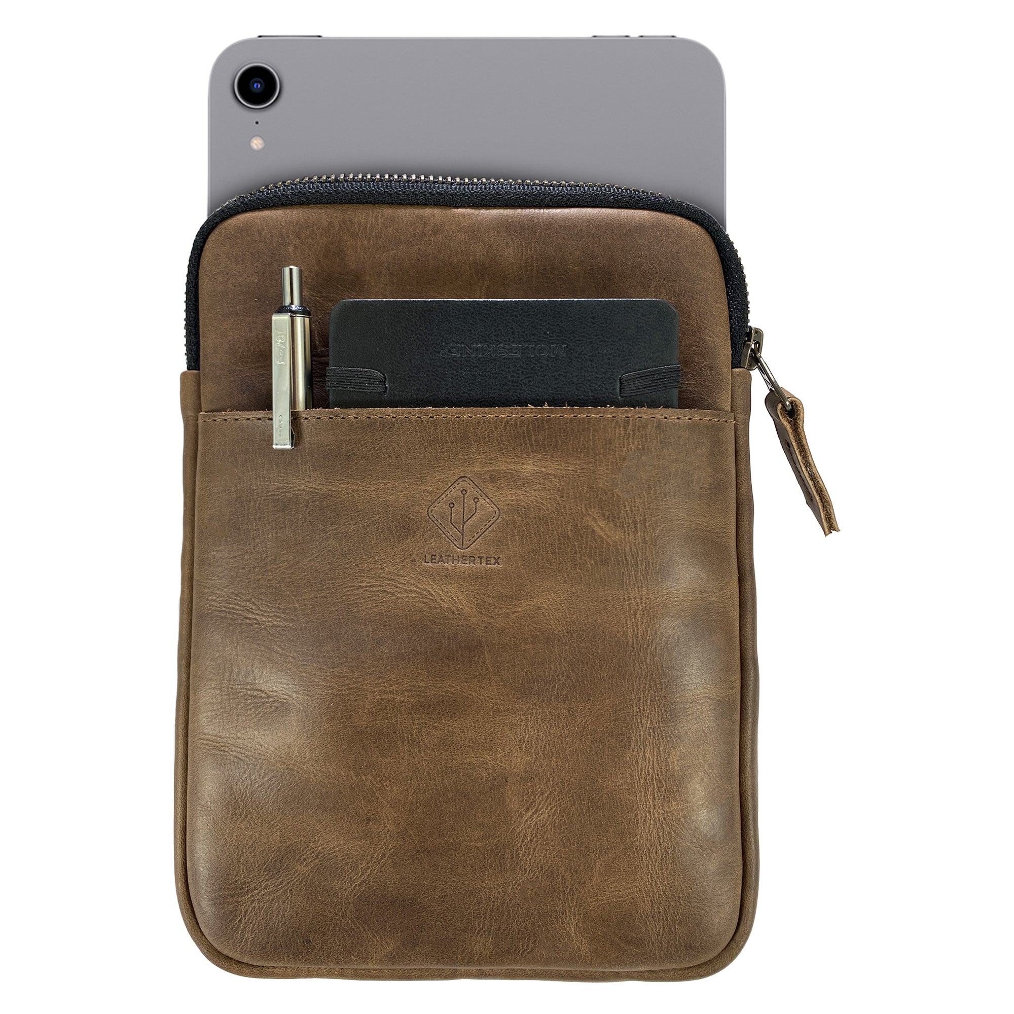 Zippered Tablet Case - Stockyard X 'The Leather Store'
