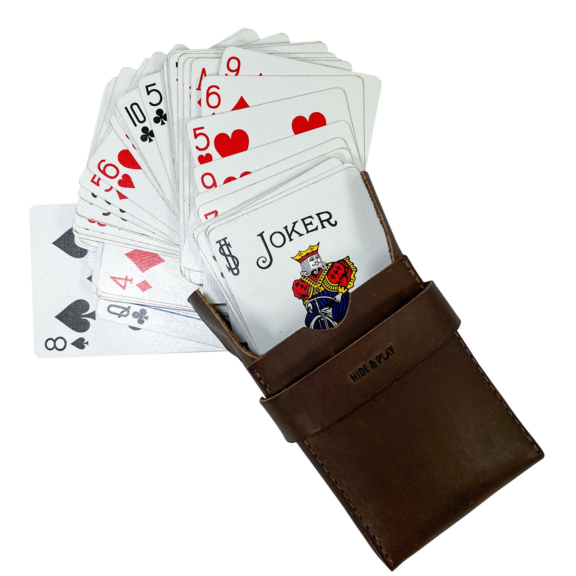 Playing Card Case - Stockyard X 'The Leather Store'