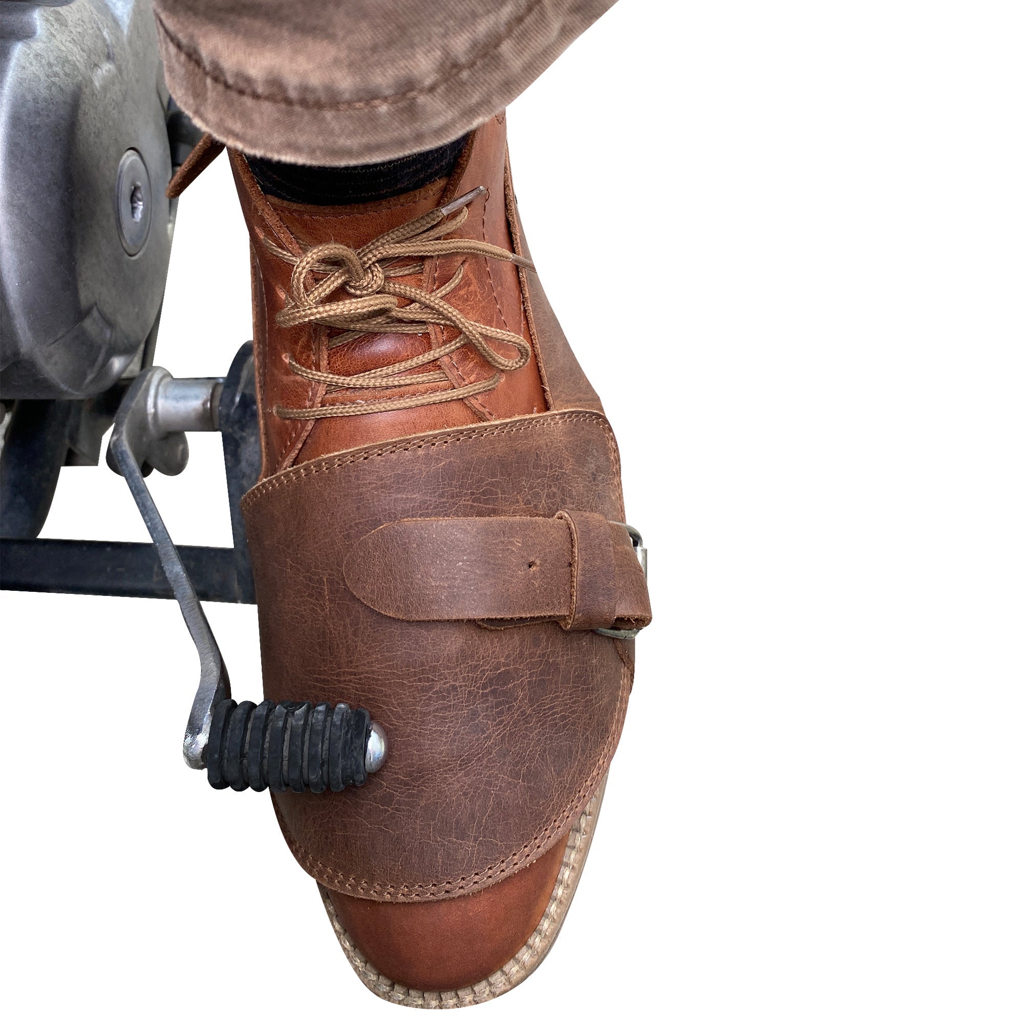 Motorcycle Boot Protector - Stockyard X 'The Leather Store'