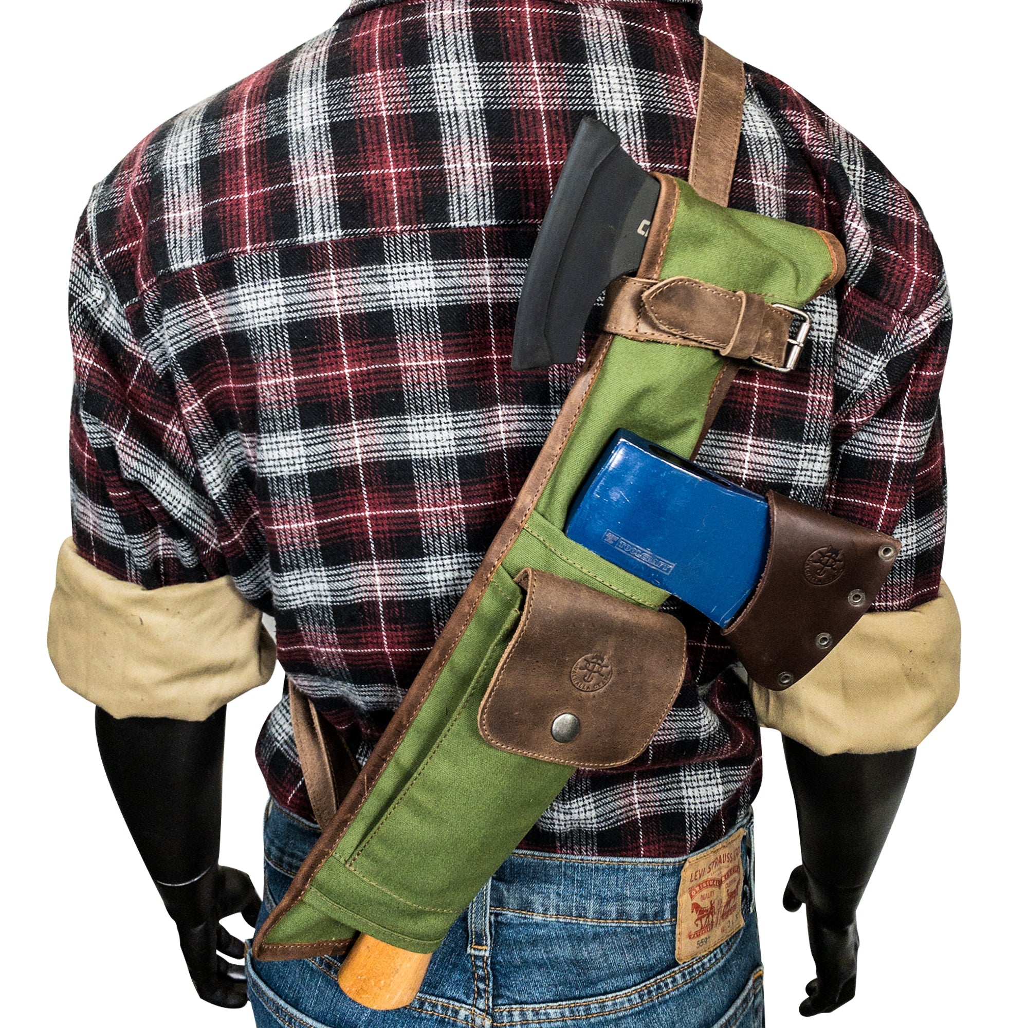 Bushcraft Axe Carrier - Stockyard X 'The Leather Store'