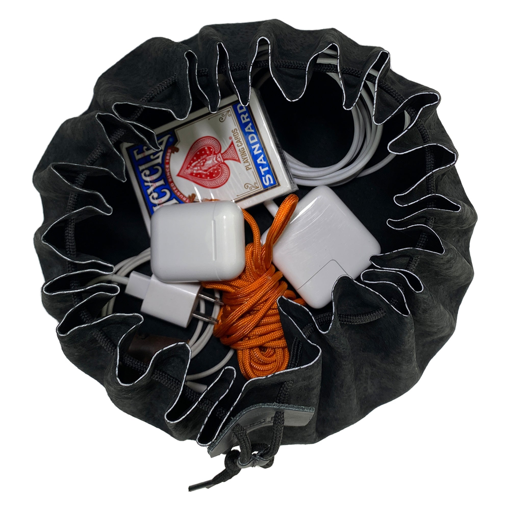 Drawstring Tinder Pouch XL - Stockyard X 'The Leather Store'