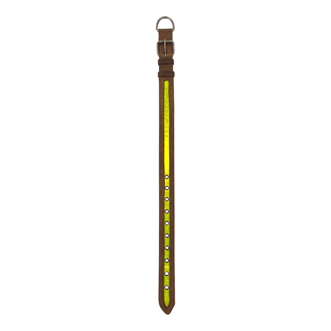 Rustic Reflective Dog Collar - Stockyard X 'The Leather Store'