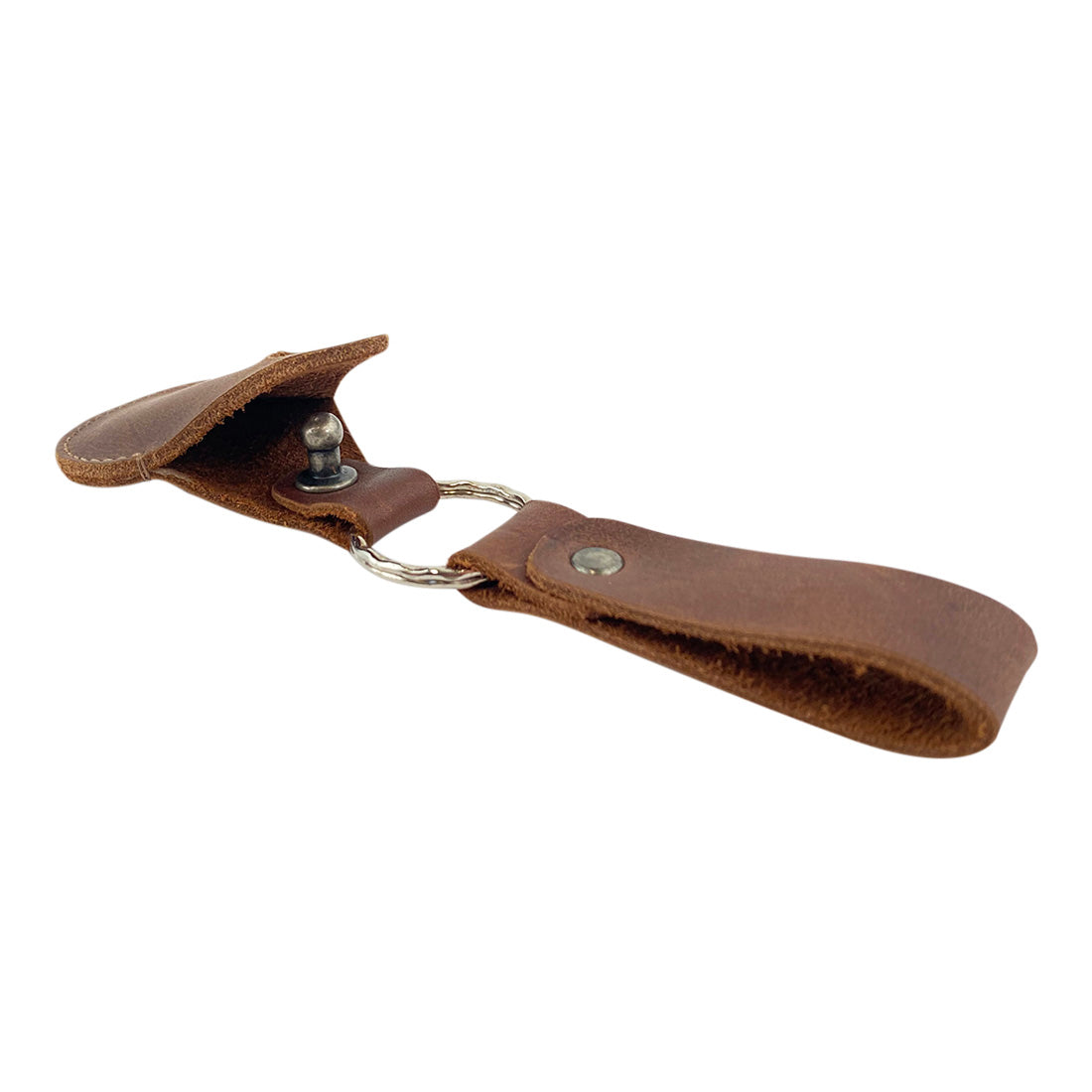 AirTag Keychain - Stockyard X 'The Leather Store'
