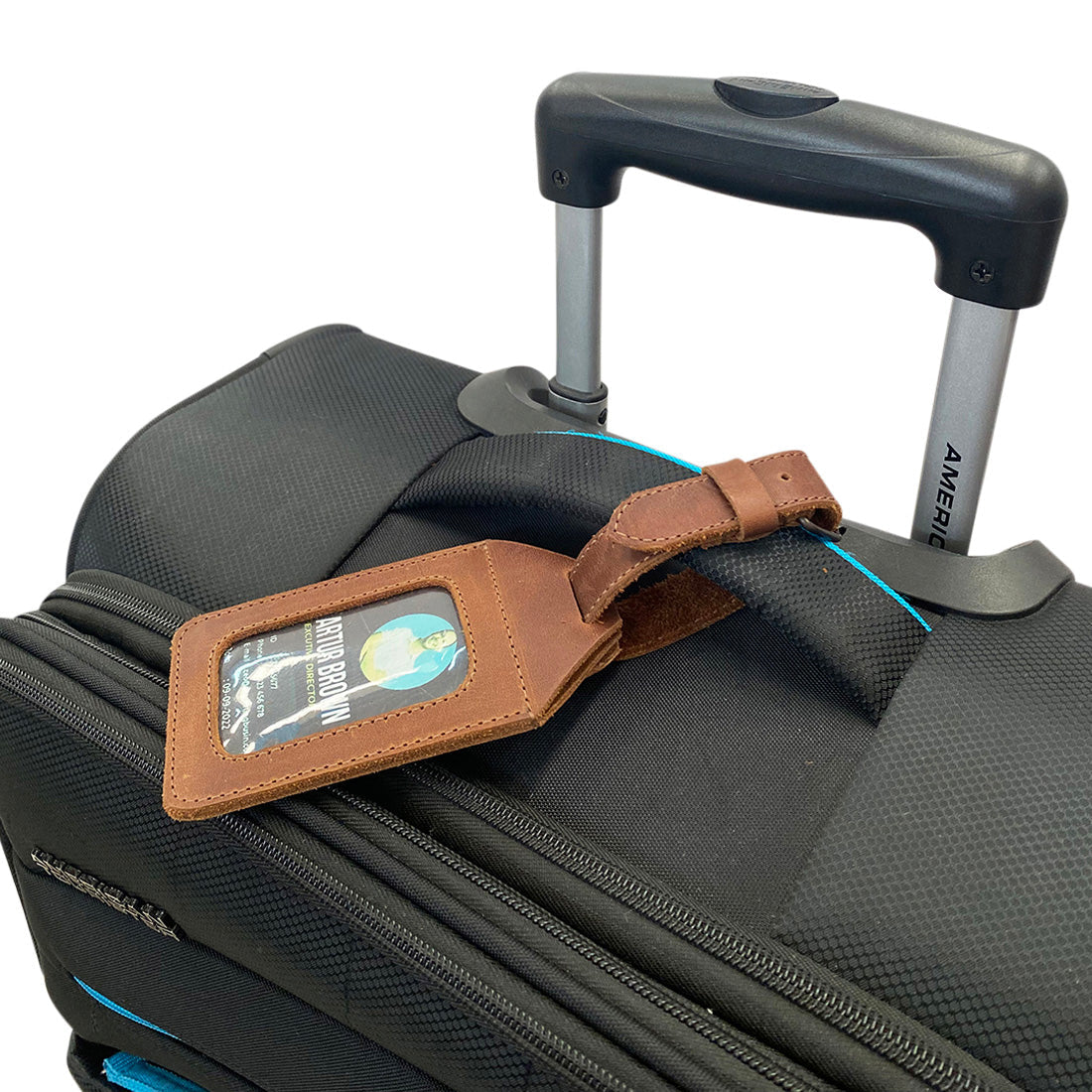 AirTag Luggage Tag - Stockyard X 'The Leather Store'
