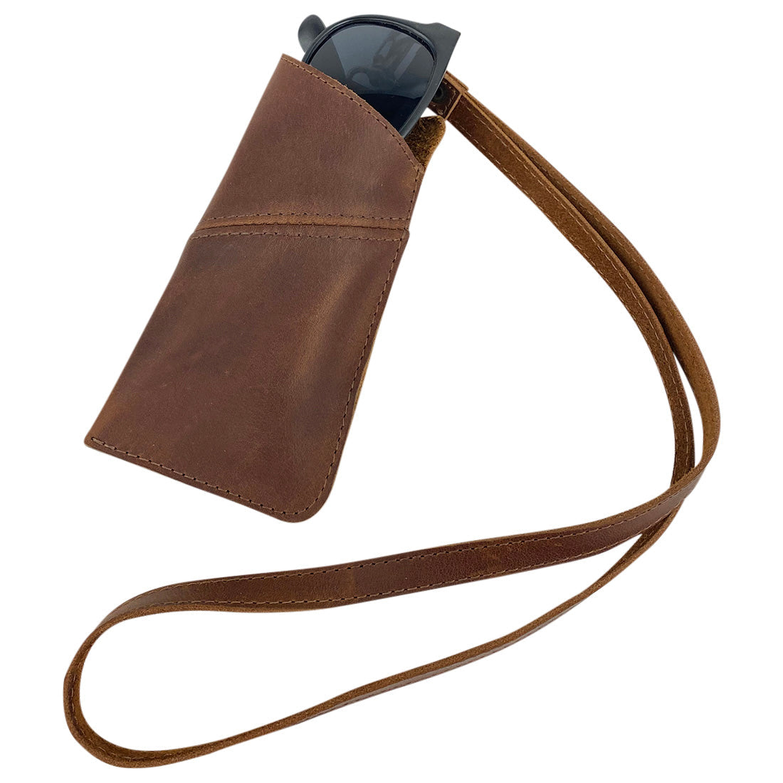 Sunglass Case Travel Lanyard - Stockyard X 'The Leather Store'