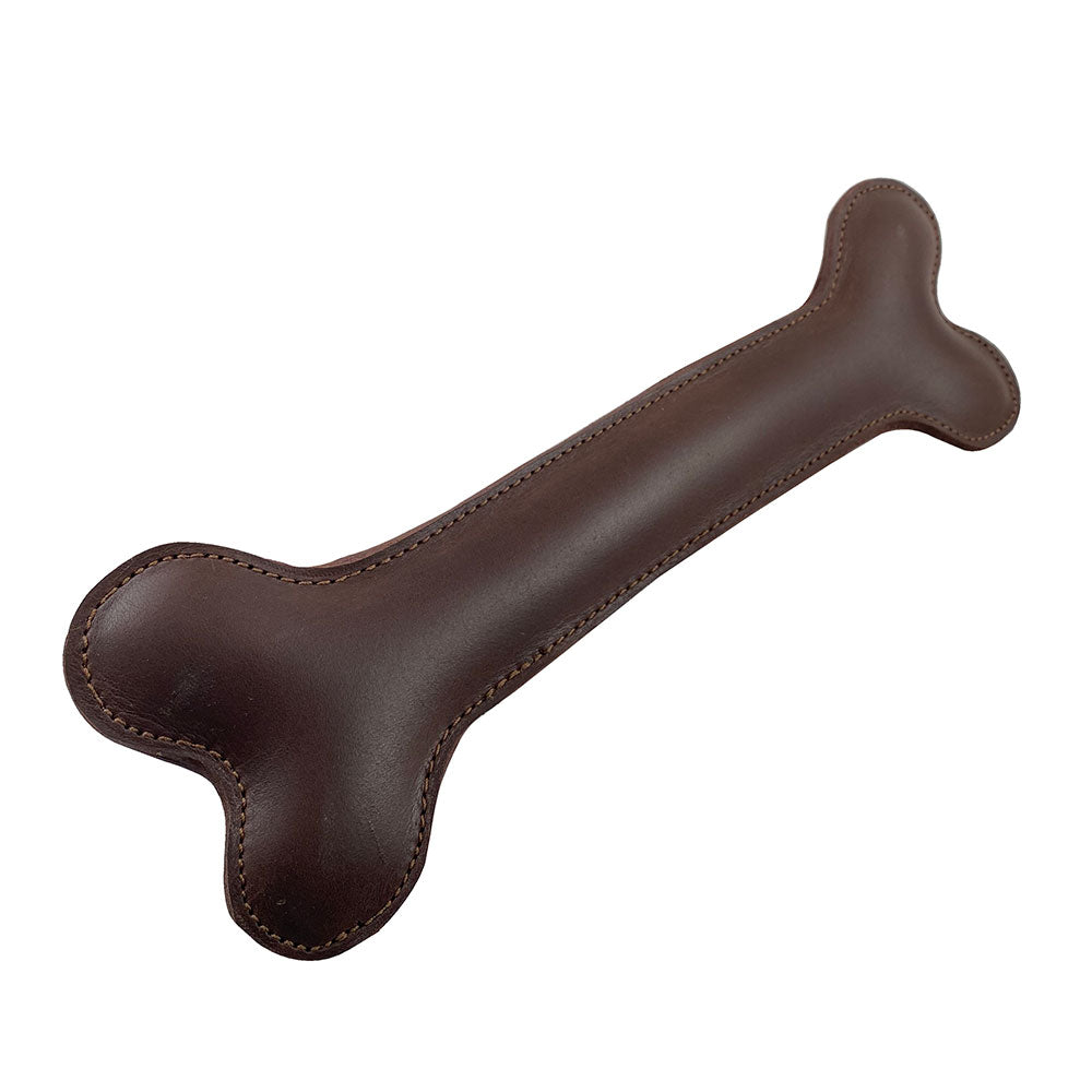 Thick Leather Toy Bone - Stockyard X 'The Leather Store'