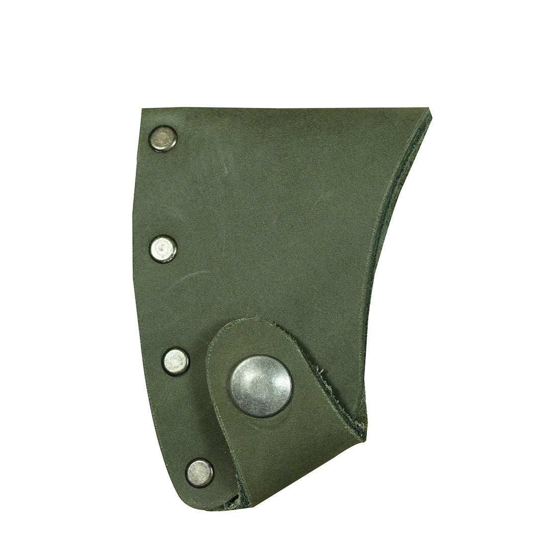 Charming Hatchet Blade Cover by Hide & Drink, featuring a protective axe head sheath constructed from high-quality full grain leather. An essential for camping enthusiasts, this artisan product is proudly handmade in La Antigua Guatemala & Oaxaca Mexico.