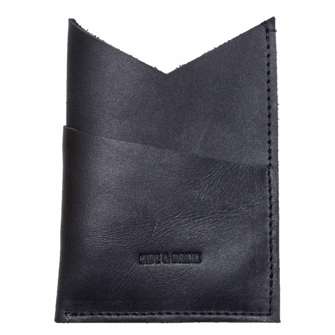 Triangular Cut Card Holder - Stockyard X 'The Leather Store'