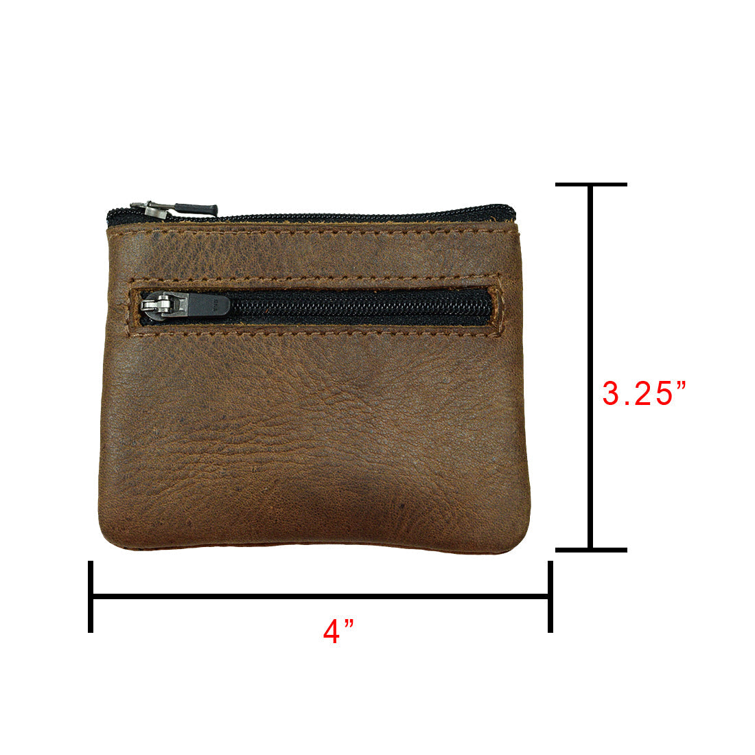 Zippered Pouch Wallet - Stockyard X 'The Leather Store'