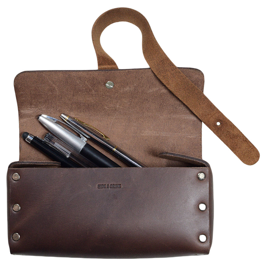 Riveted Pencil Case - Stockyard X 'The Leather Store'