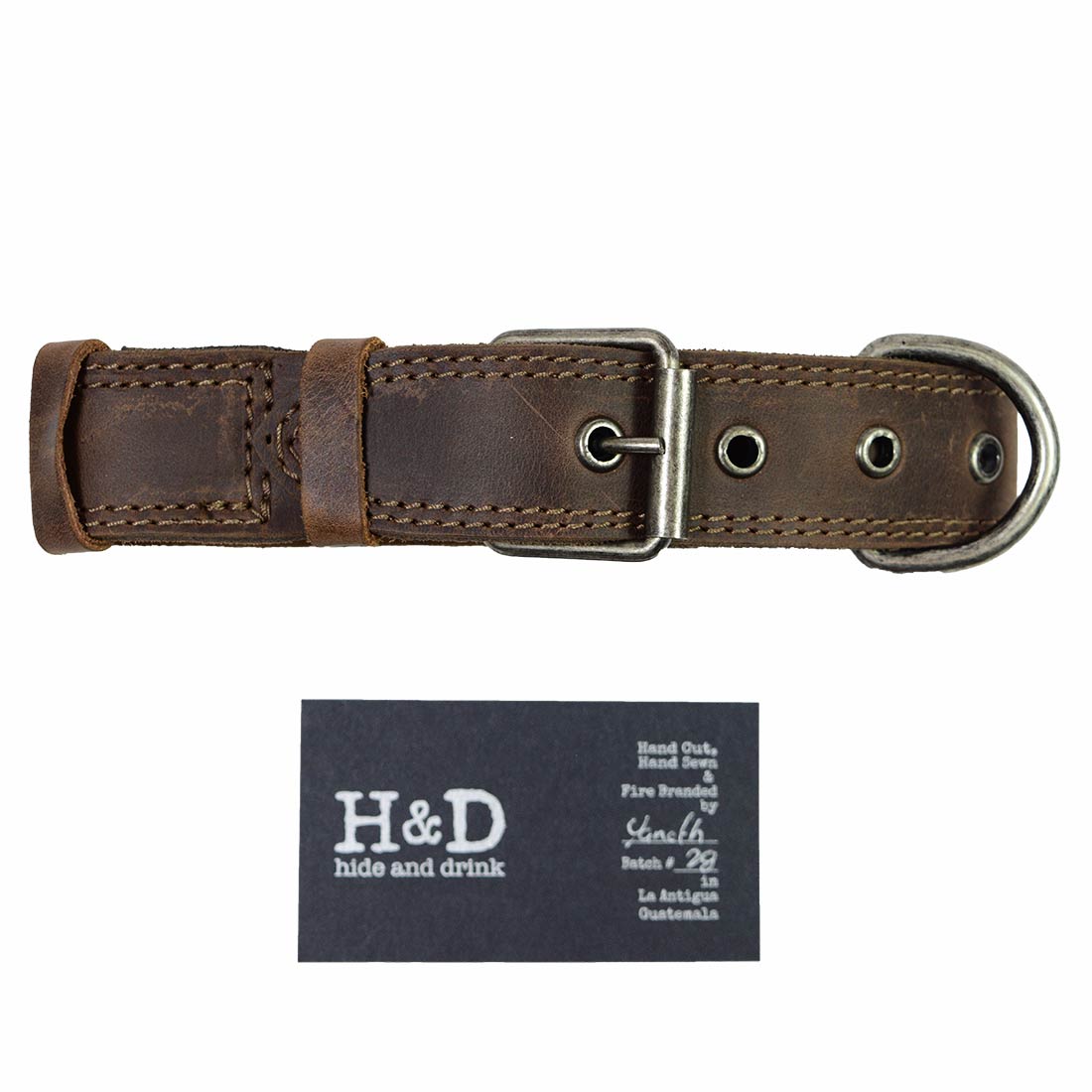 Dog Collar Thick for Small Sized Dogs - Stockyard X 'The Leather Store'
