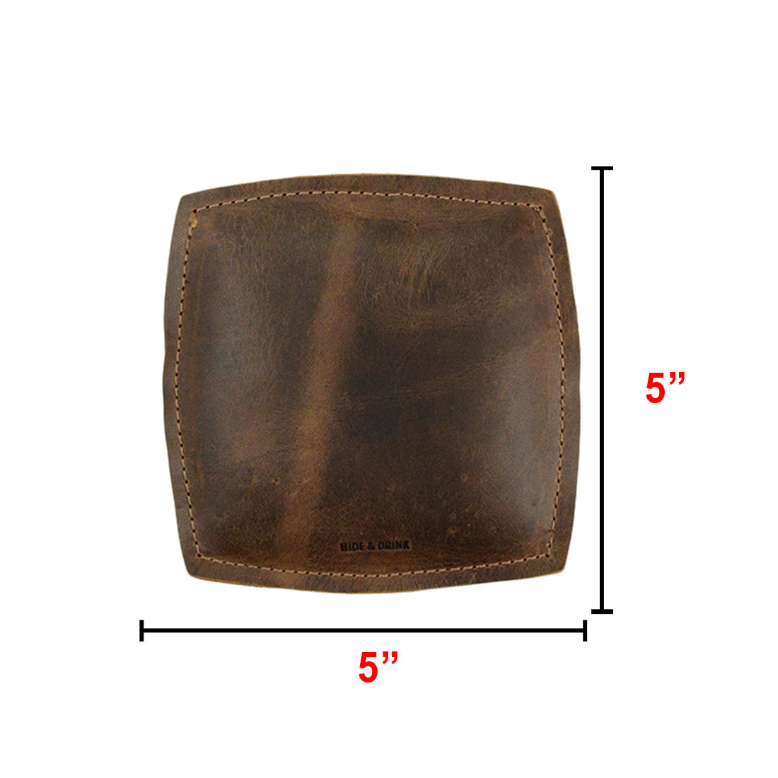 Dimensions of the Forearm Cushion by Hide & Drink displayed for clarity. This elbow forearm cushion not only makes for an excellent mouse support but is also an elegant wrist rest pad crafted from full grain leather. Proudly made through small batch production, showcasing artisan skills of La Antigua Guatemala & Oaxaca Mexico.