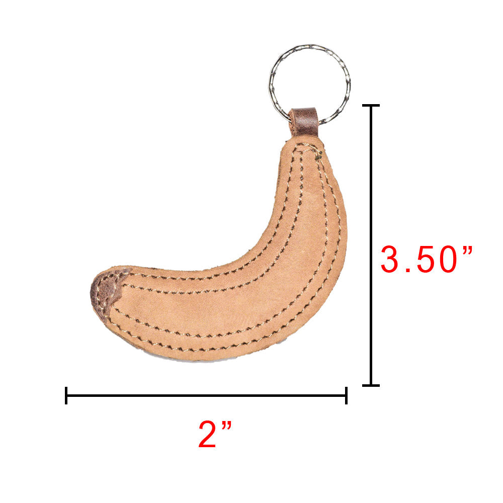 Banana Keychain - Stockyard X 'The Leather Store'