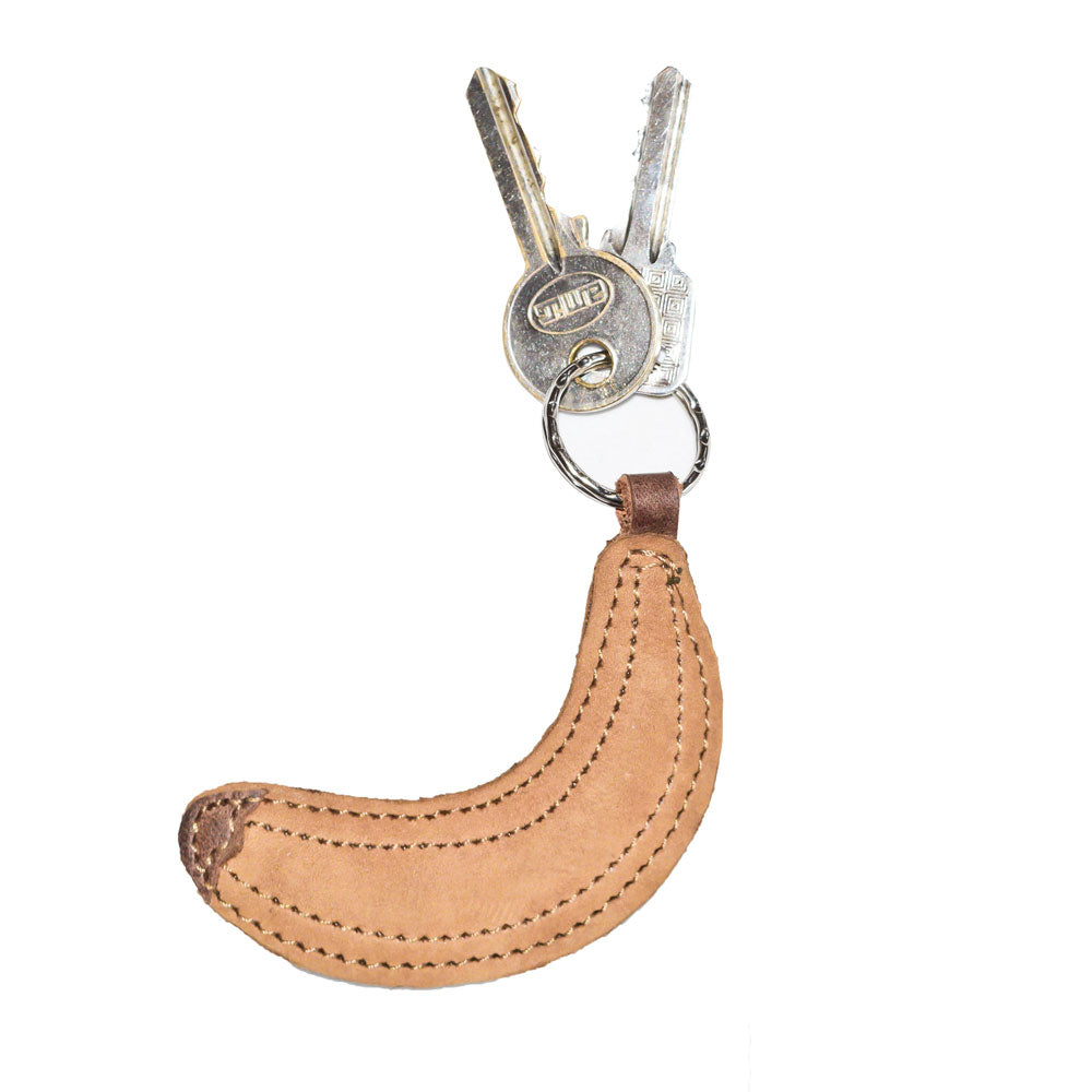 Banana Keychain - Stockyard X 'The Leather Store'