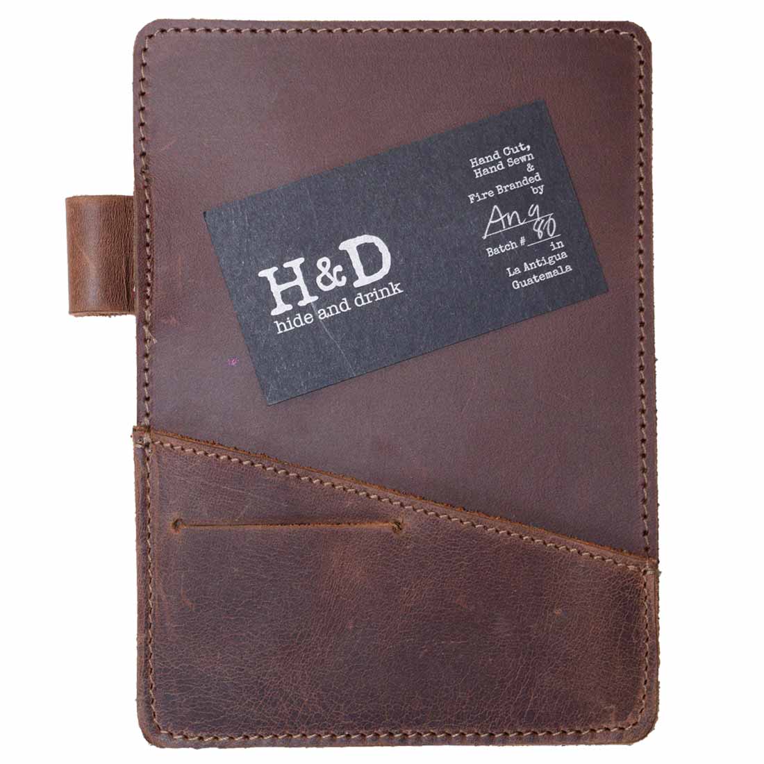 Check Presenter With Card Slot - Stockyard X 'The Leather Store'