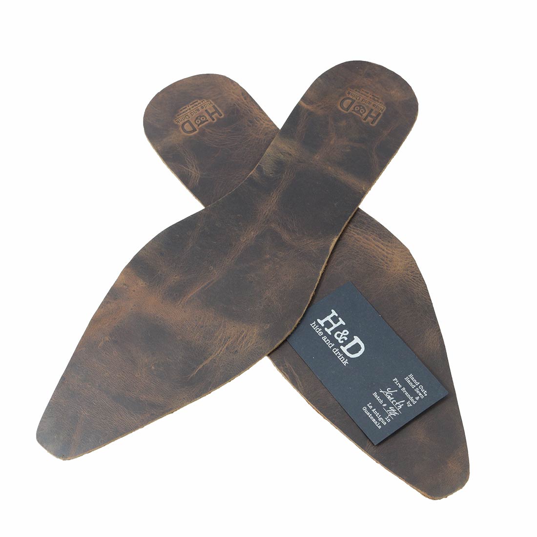 Insole Texas Decoration Rustic Leather - Stockyard X 'The Leather Store'