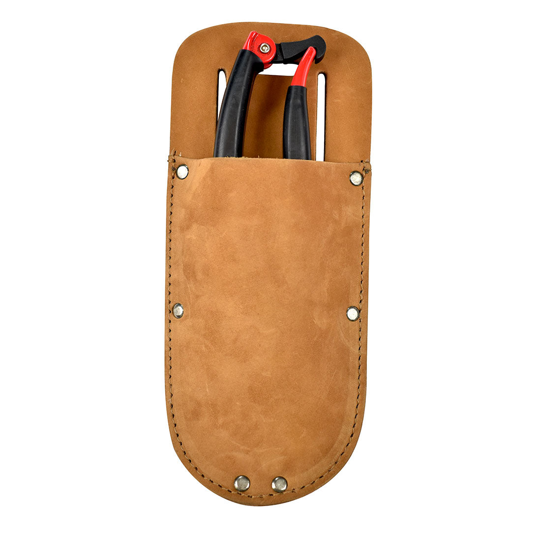 Hide & Drink Garden Pruner Sheath designed for practicality, made with Thick Full Grain Leather to secure garden scissors. This artisan sheath is ideal for enhancing your gardening toolkit.