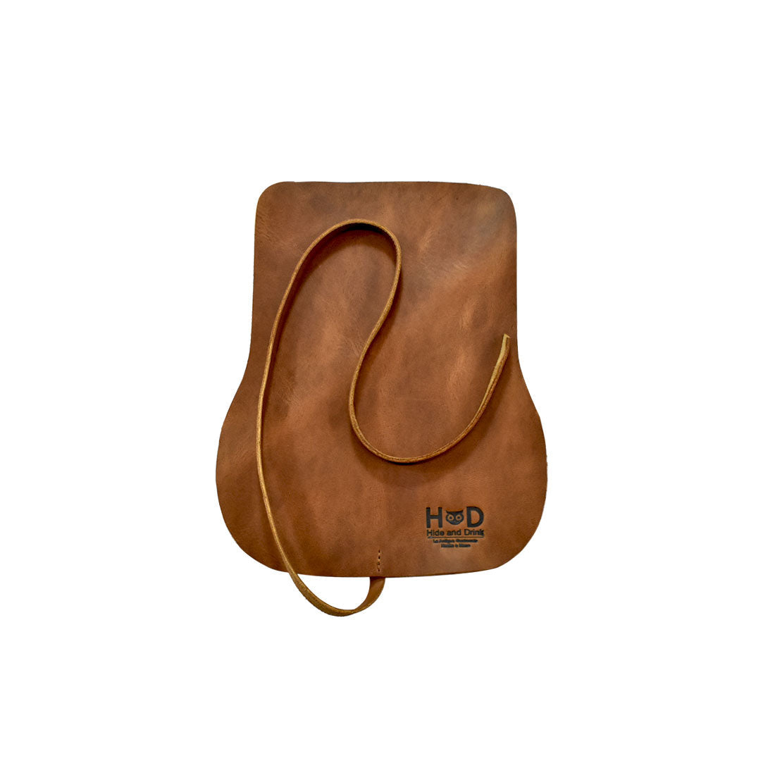 Hide & Drink Leather Sunglass Wrap is a chic and stylish solution for storing sunglasses. Made from full grain leather, it serves as an excellent eye glasses storage option for travel. Artisan crafted and hand sewn, it represents the quality of small batch production.