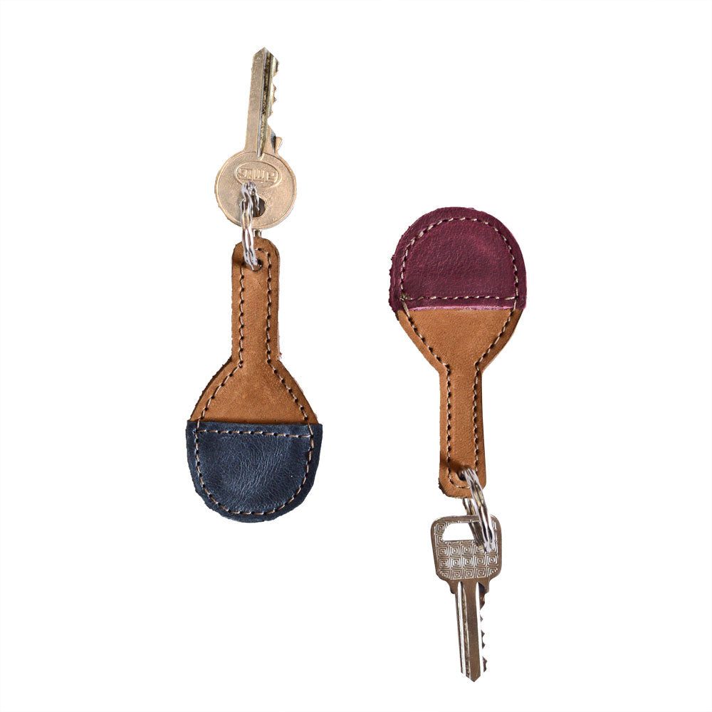 Ping Pong Paddle Keychains - Stockyard X 'The Leather Store'