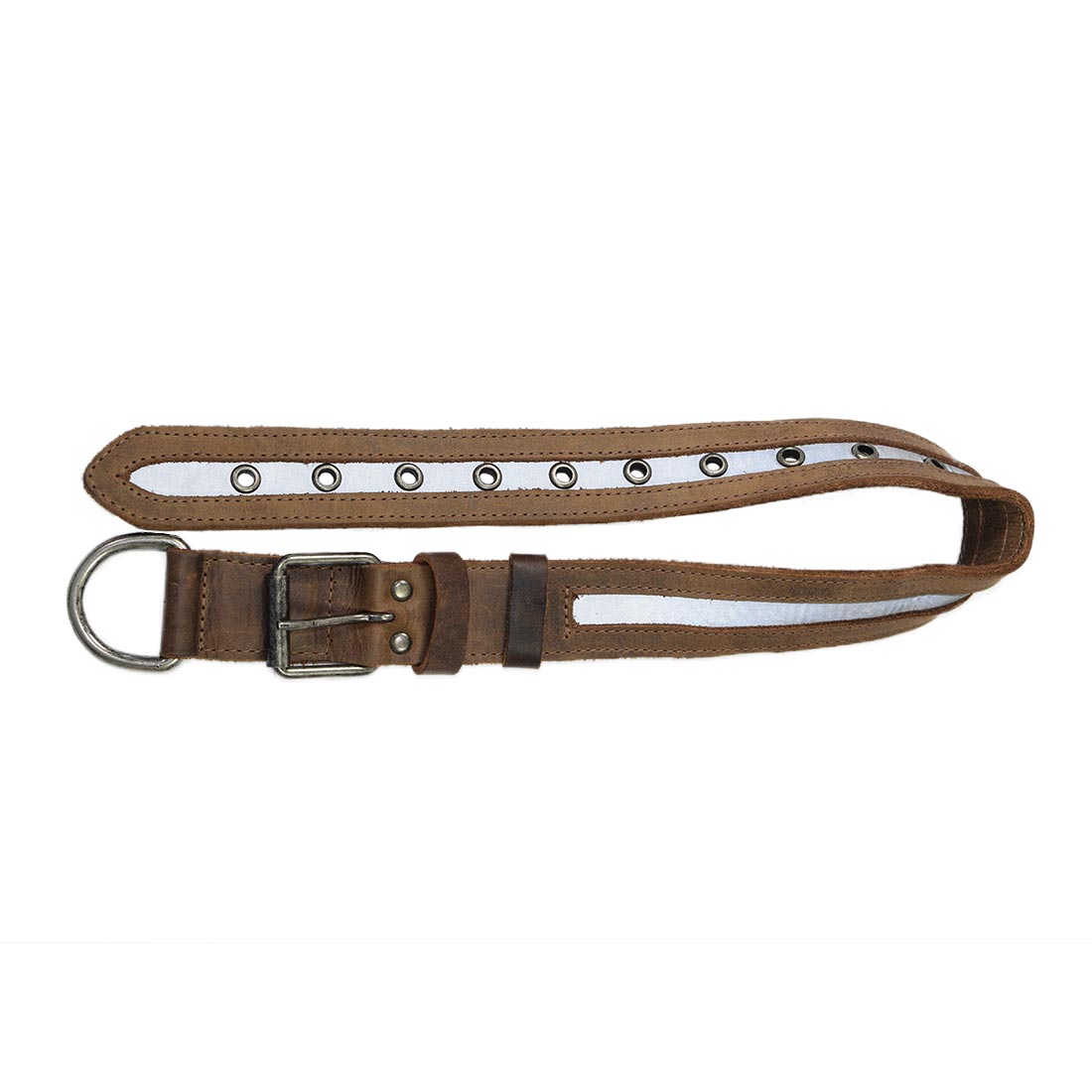 Dog Collar Reflective (12 to 21 inches) - Stockyard X 'The Leather Store'