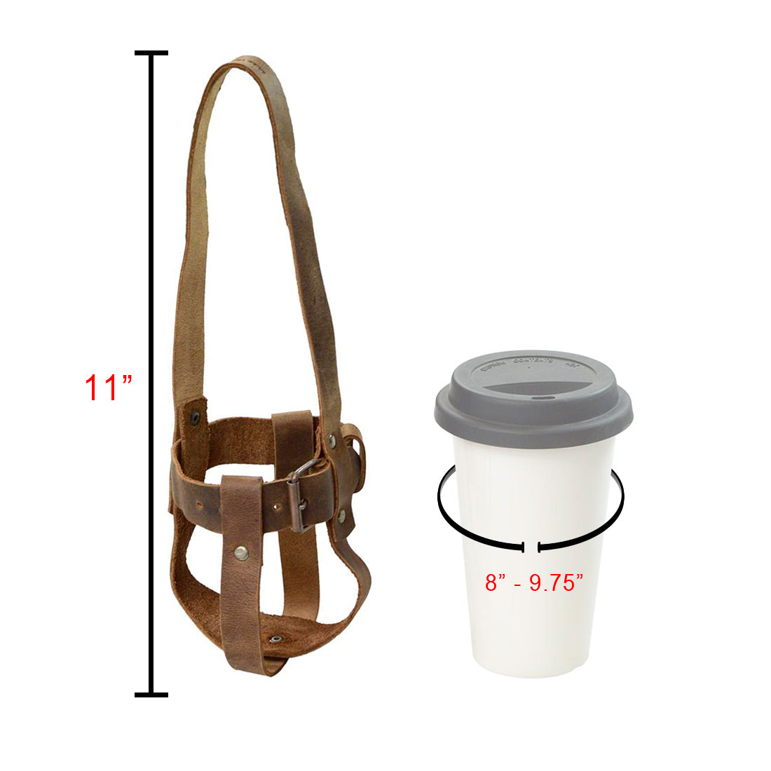 Cup Holder - Stockyard X 'The Leather Store'