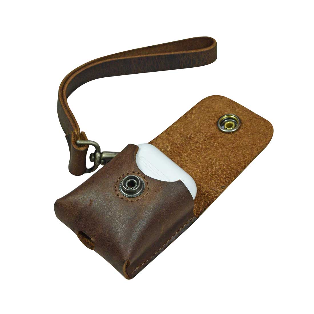 Airpods Case With Strap - Stockyard X 'The Leather Store'