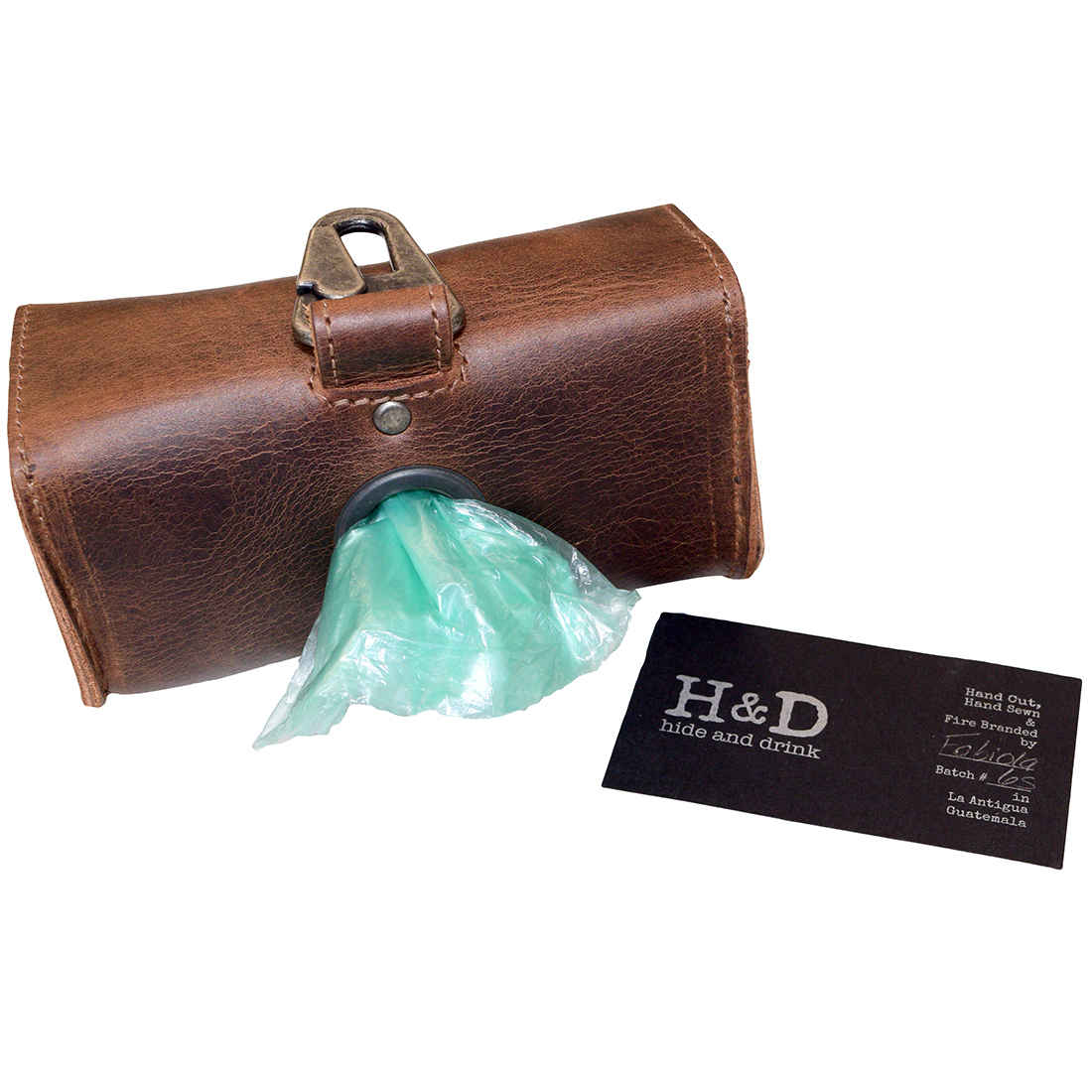 Poop Bag Dispenser - Stockyard X 'The Leather Store'