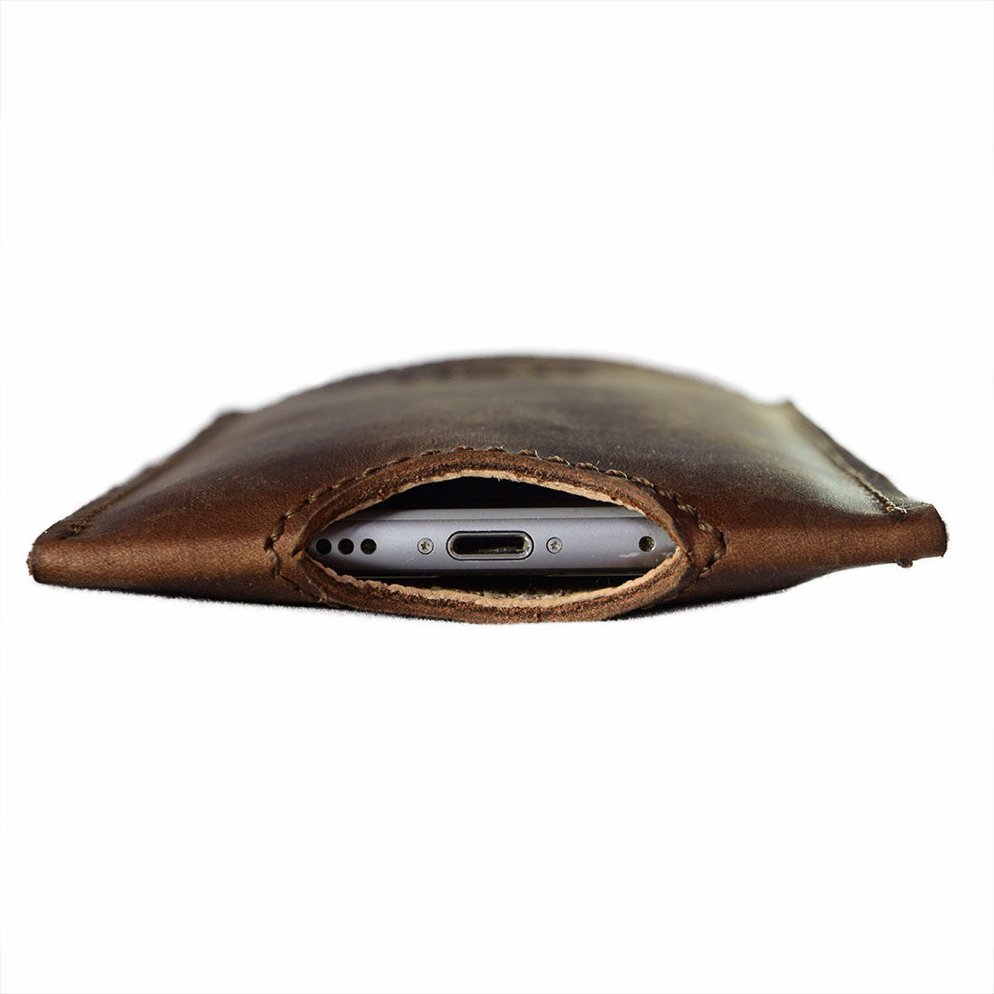 iPhone Sleeve w/Clasp - Stockyard X 'The Leather Store'