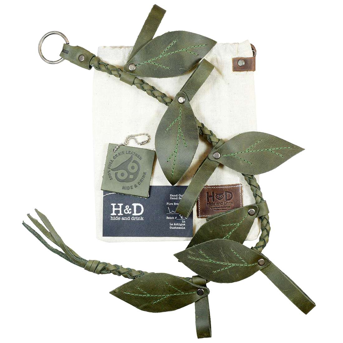 Jalapeno Hanger (5 fl oz Hot Sauce Bottle) - Stockyard X 'The Leather Store'