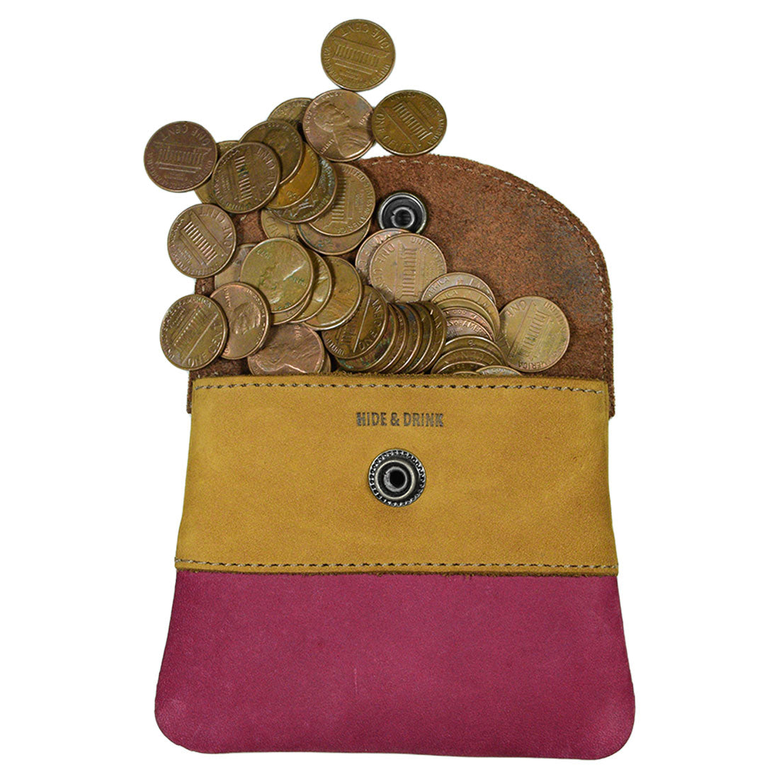 Colored Coin Purse - Stockyard X 'The Leather Store'