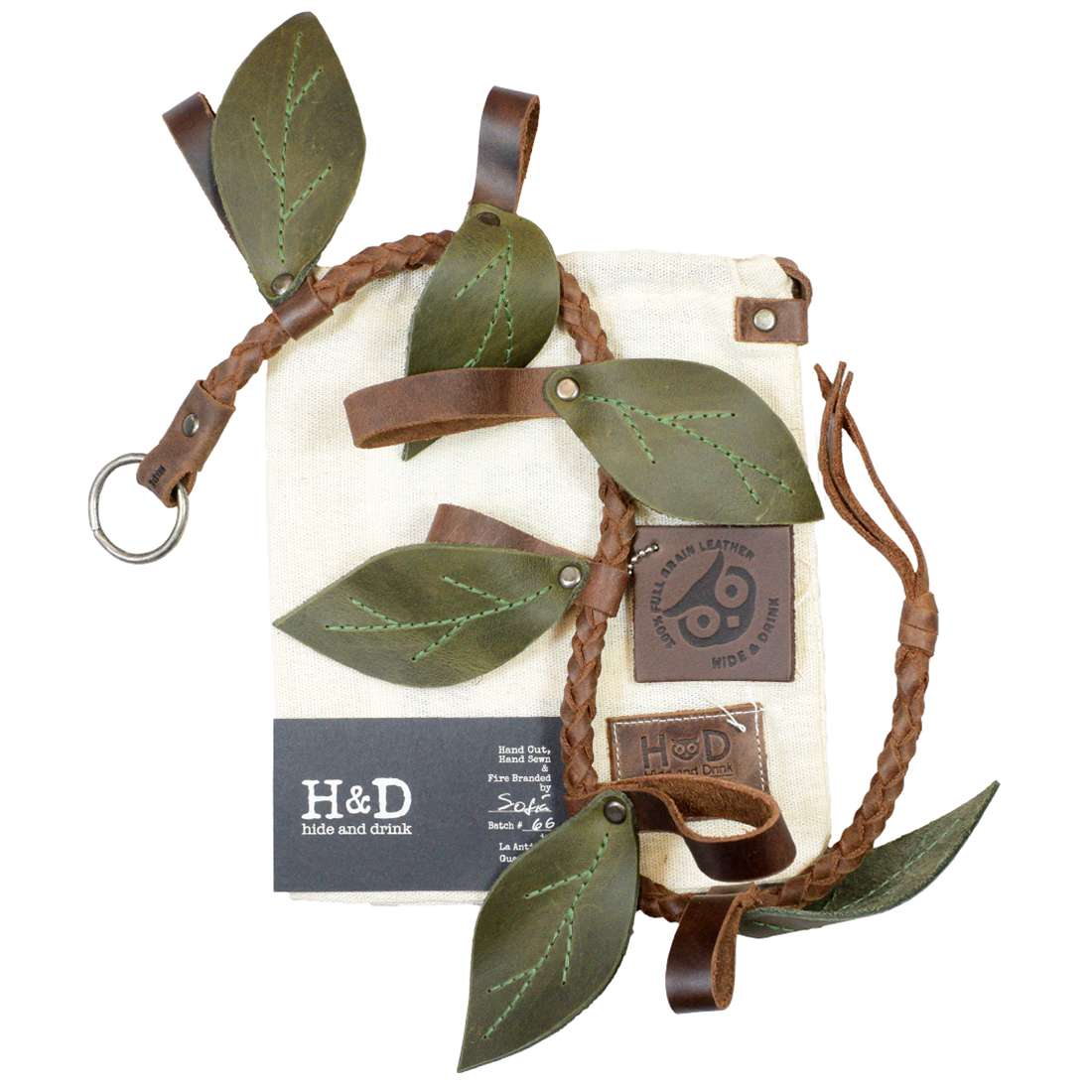 Jalapeno Hanger (5 fl oz Hot Sauce Bottle) - Stockyard X 'The Leather Store'