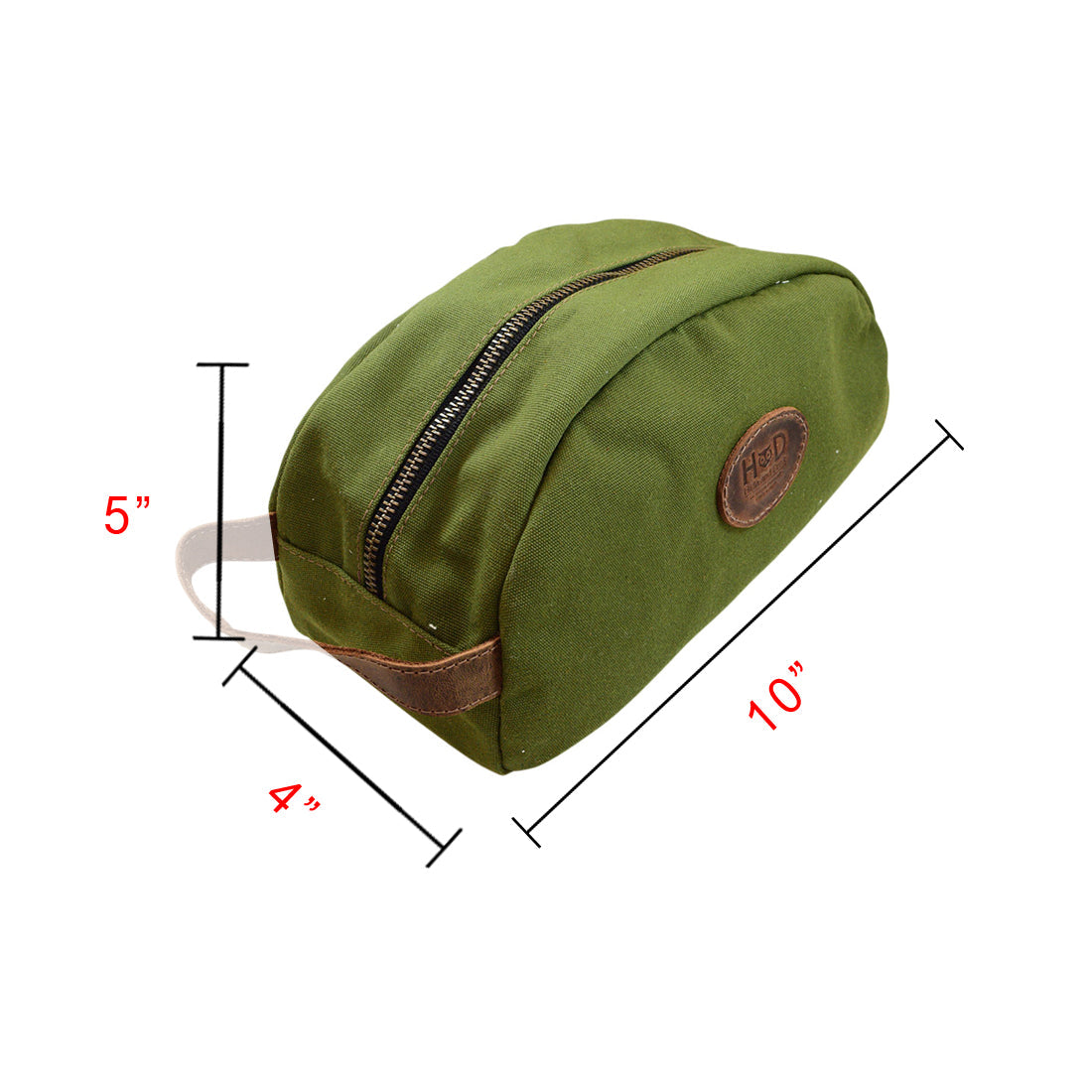 Water Resistant Canvas Toiletry Bag - Stockyard X 'The Leather Store'