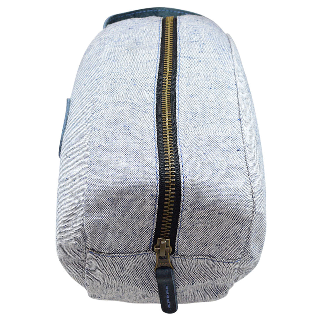 Denim Toiletry Bag - Stockyard X 'The Leather Store'