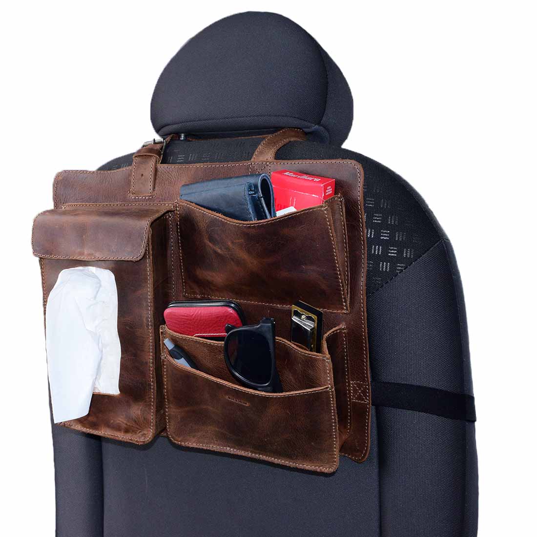 Back Seat Organizer - Stockyard X 'The Leather Store'