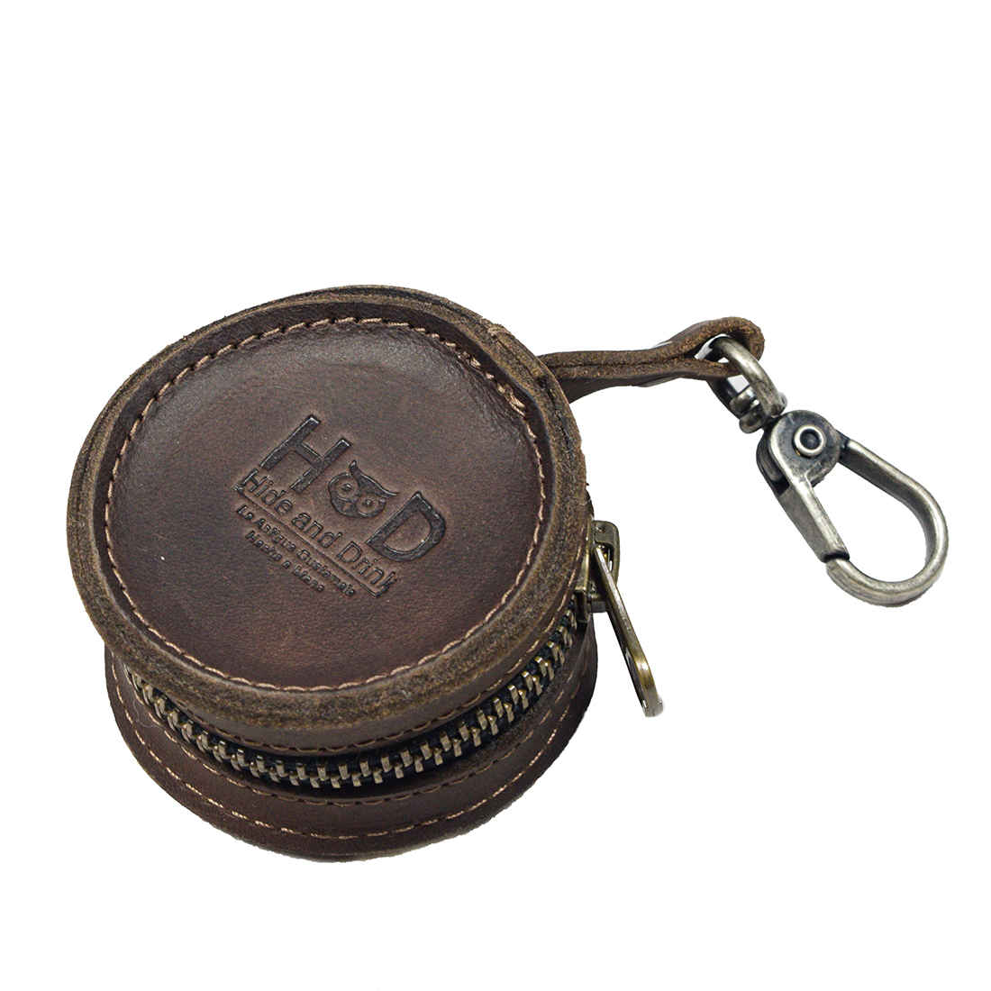 Durable Leather Earbud Case - Stockyard X 'The Leather Store'