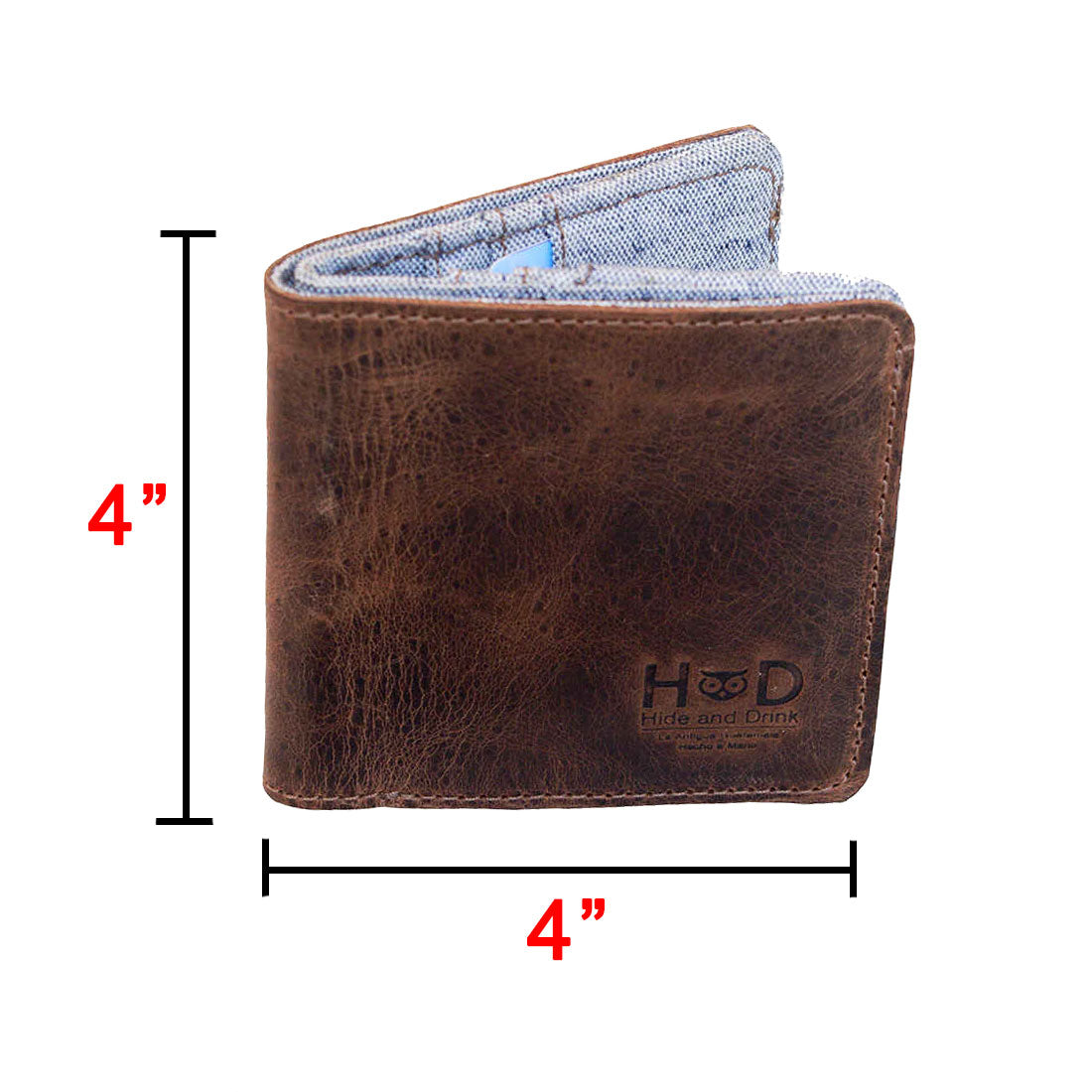 Denim Wallet Petoskey - Stockyard X 'The Leather Store'