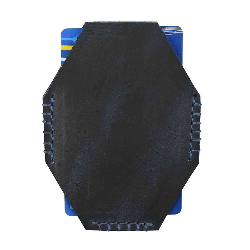 Octahedron Card Holder - Stockyard X 'The Leather Store'