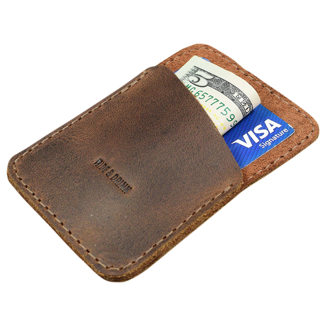 Minimalist Card Holder - Stockyard X 'The Leather Store'