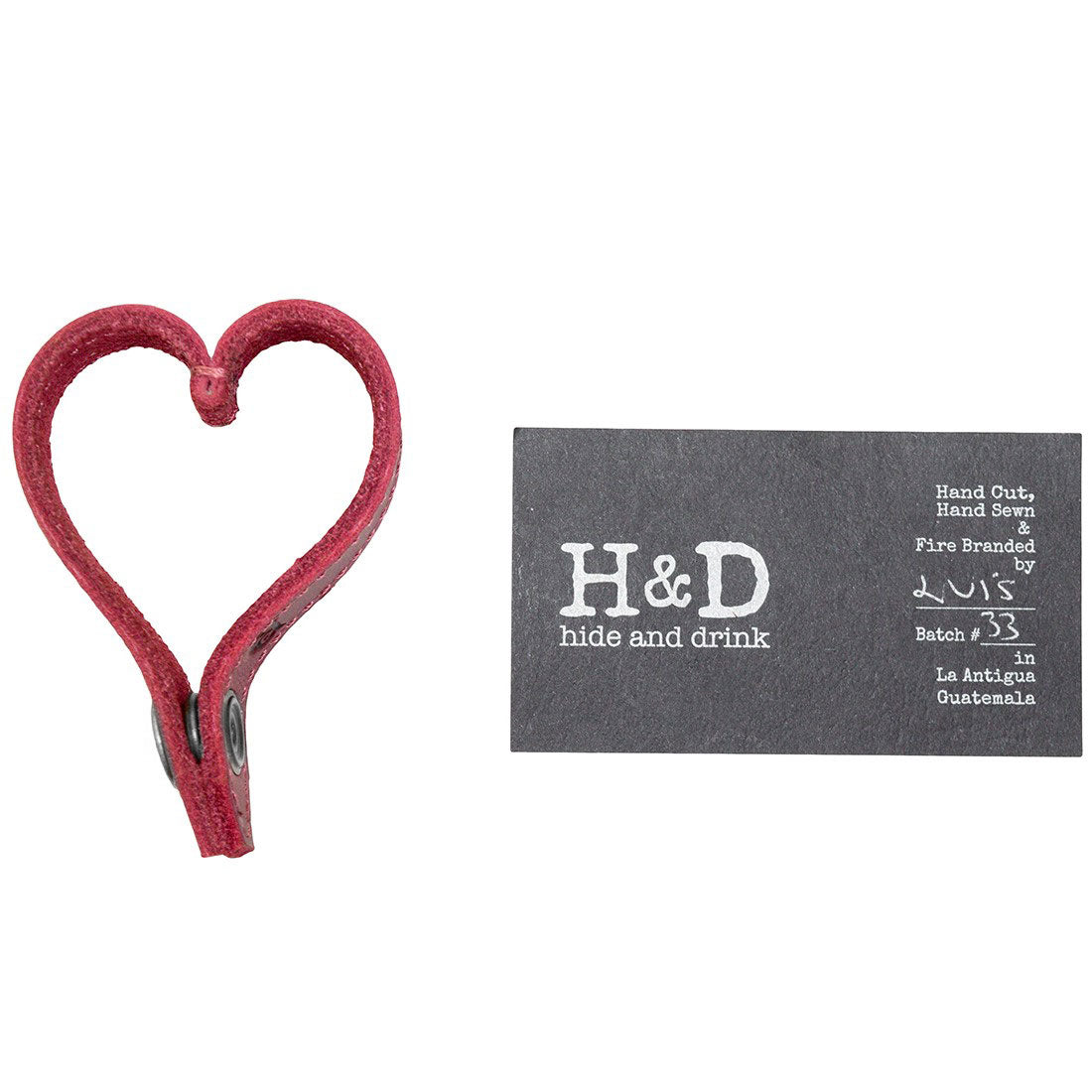 Heart Key Holder - Stockyard X 'The Leather Store'
