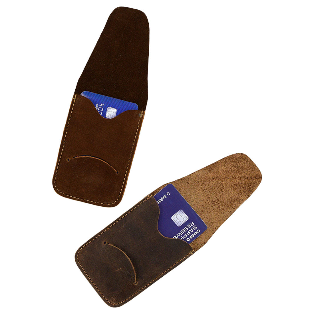 Minimalist Flap Card Holder (2 pack) - Stockyard X 'The Leather Store'