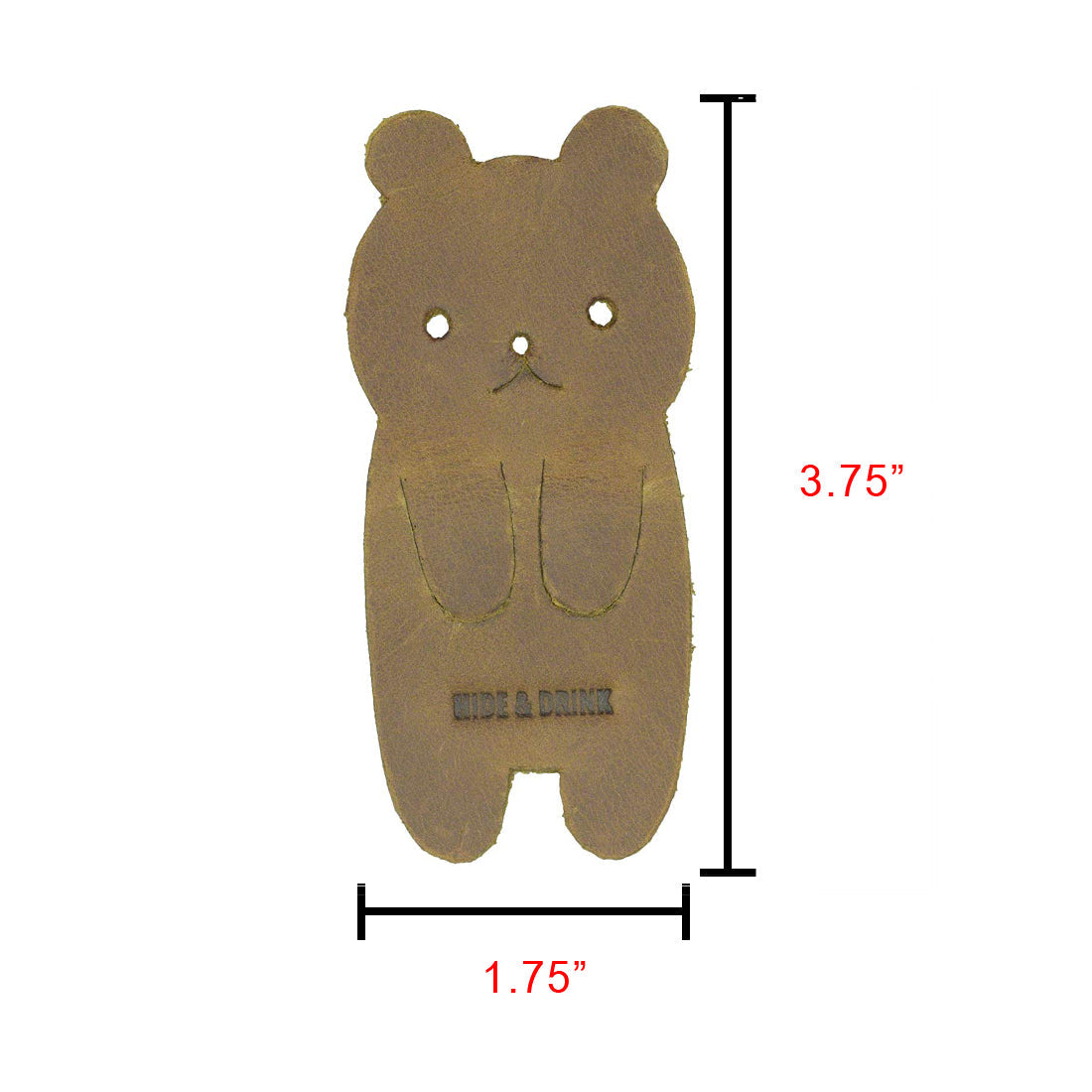 Teddy Bear Bookmark (2 pack) - Stockyard X 'The Leather Store'