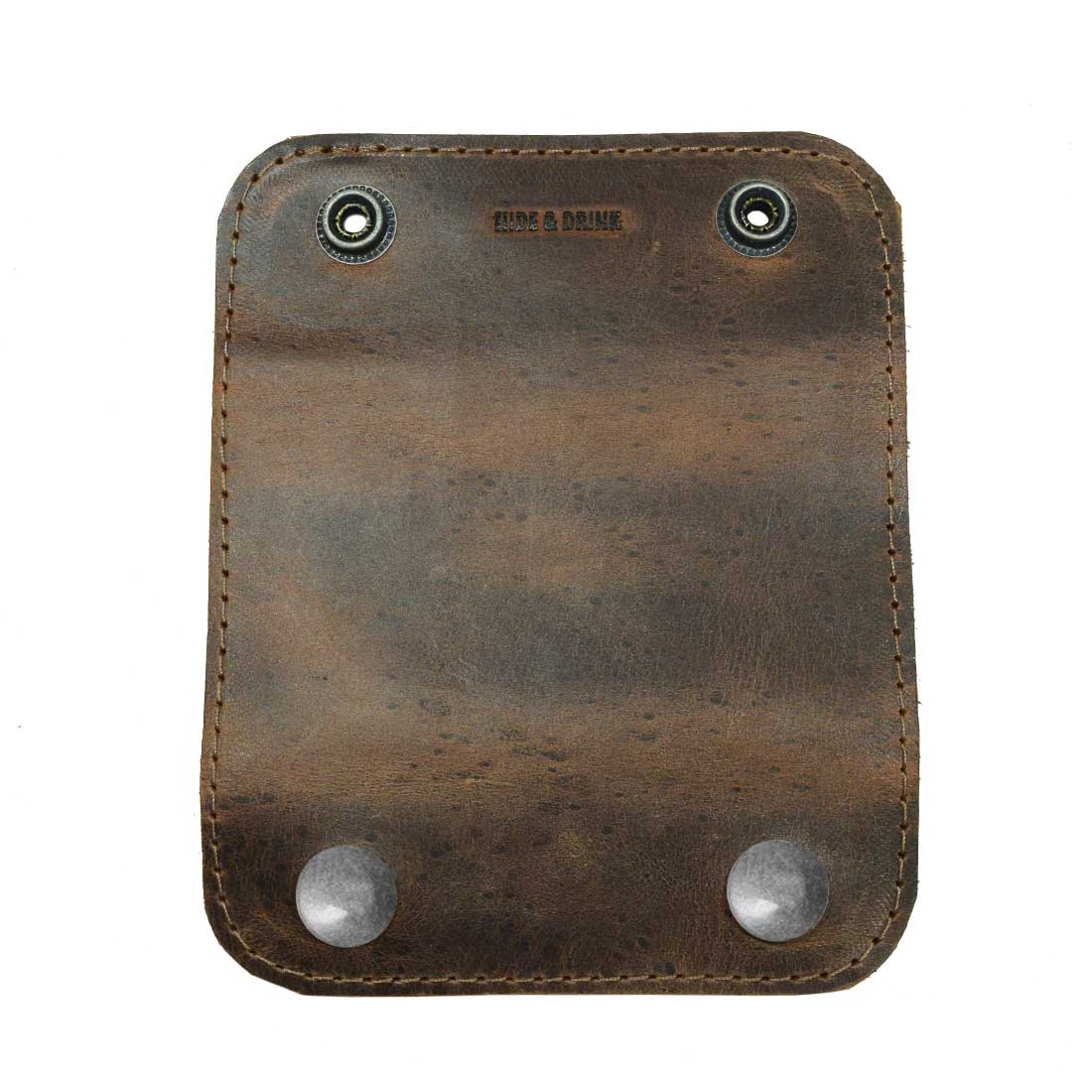 A distinctive angle of the Hide & Drink Handle Grip Replacement, focusing on its practical design for everyday travel needs. Made from Full Grain Leather, it is a premium accessory that captures the essence of artisan craftsmanship, perfect as a Handle Grip Replacement.