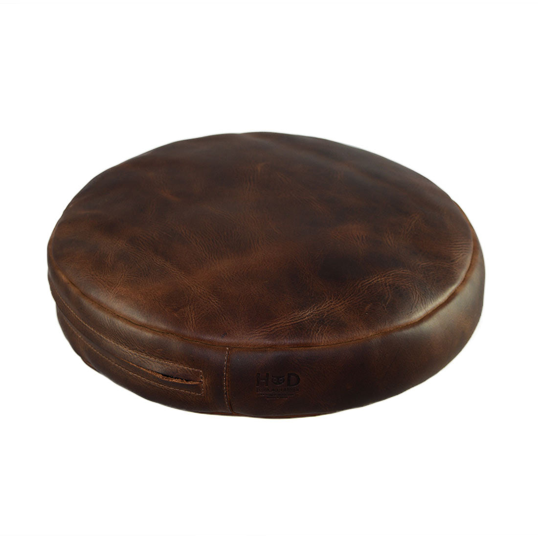 Round Bar Stool Cover (Stuffing Not Included) - Stockyard X 'The Leather Store'