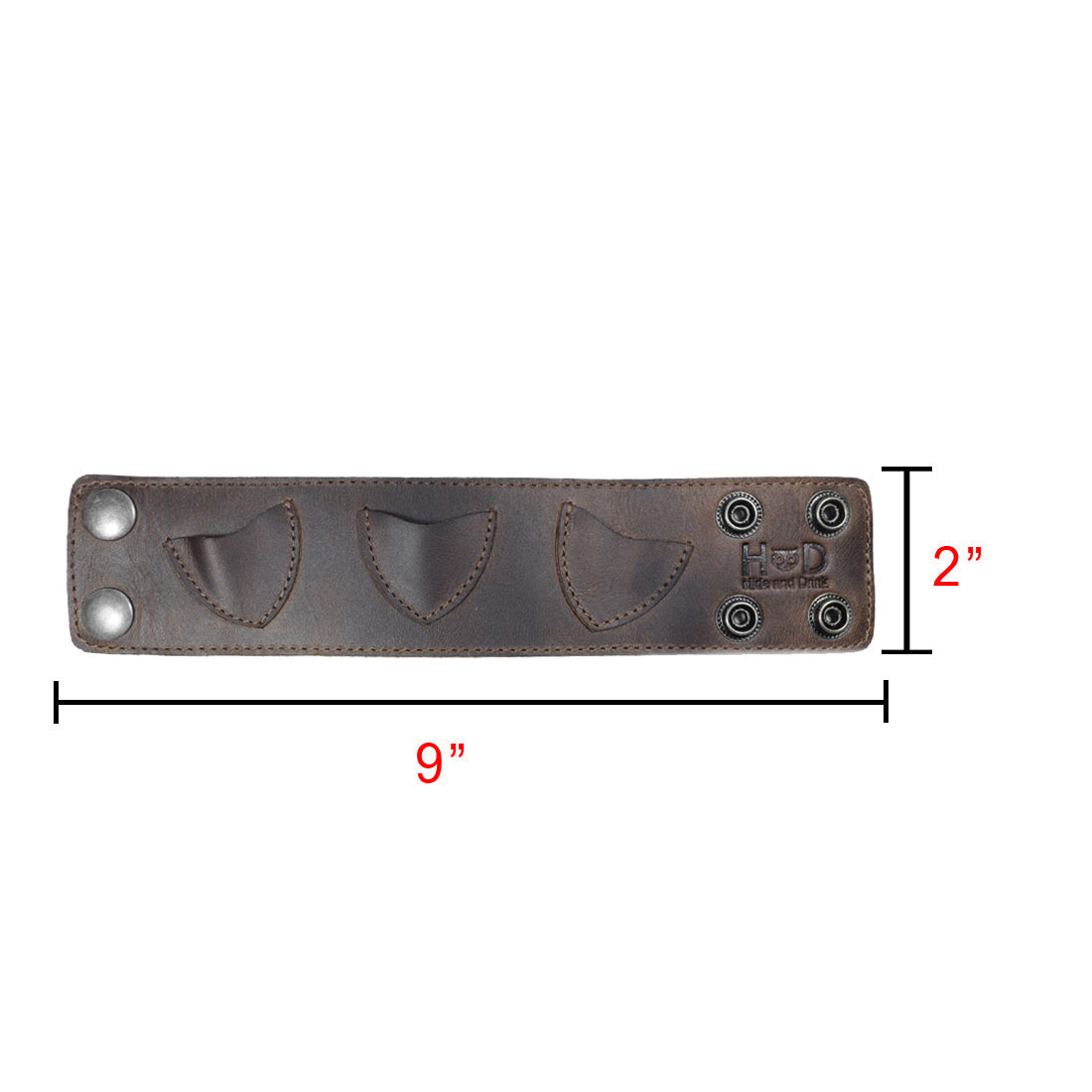 Guitar Pick Cuff - Stockyard X 'The Leather Store'
