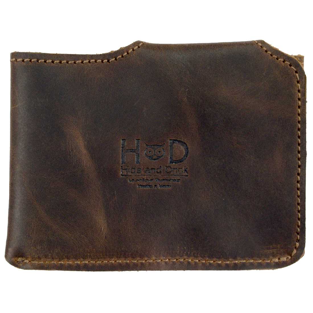 Card Holder W/Snap - Stockyard X 'The Leather Store'